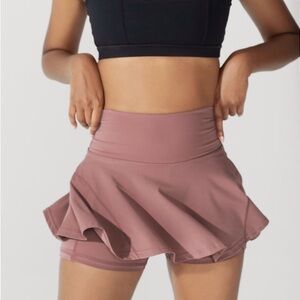 Popflex twirl skort dusty mauve size M